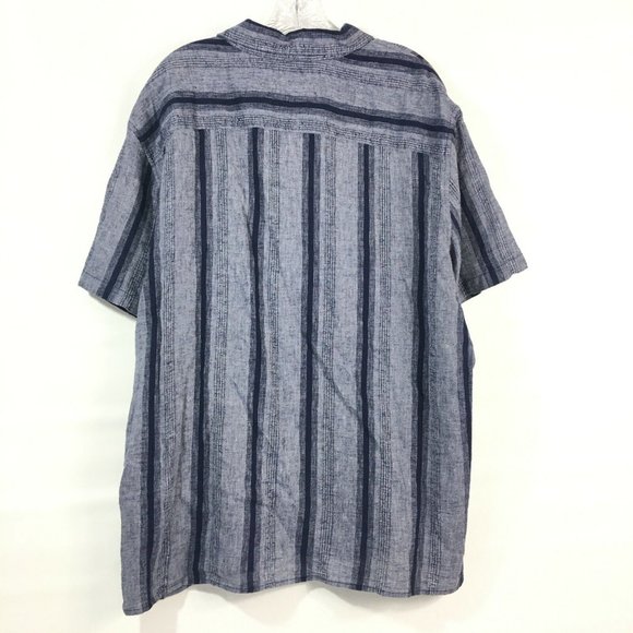 Goodfellow And Co Mens Linen Blend Button Down Northrop Shirt - Picture 4 of 6